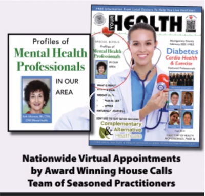 Nationwide Virtual Appts by Award Winning House Calls Team